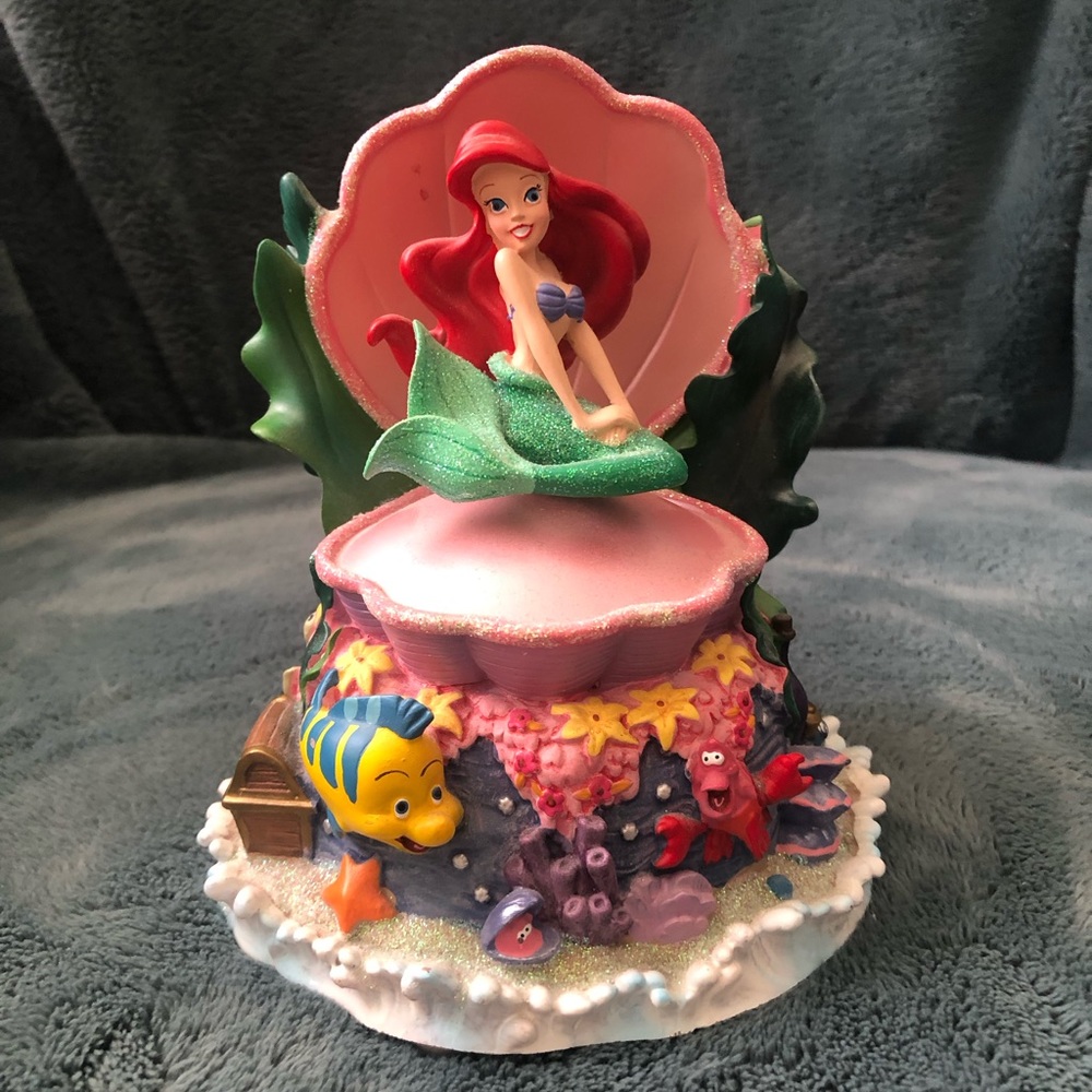 Vintage Disney Ariel Music Box
